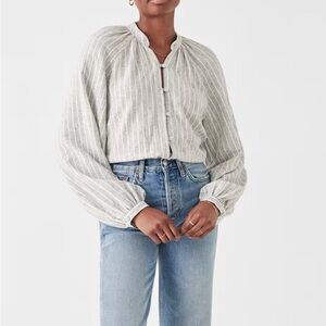 NWT Faherty Naomi Top in Sierra Stripe